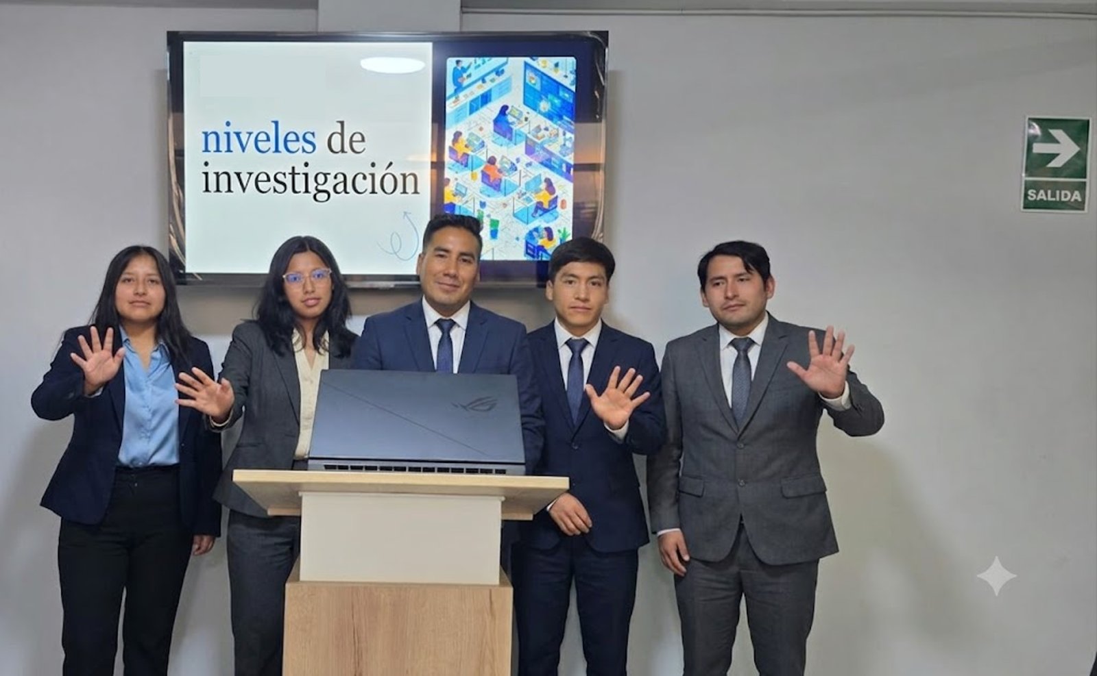 Equipo de investigadores de Sciencia Group